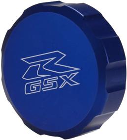 img 3 attached to 🔵 Крышка резервуара тормозной жидкости переднего тормоза OSBUN - SUZUKI GSXR GSX-R 600/750/1000 (синяя)