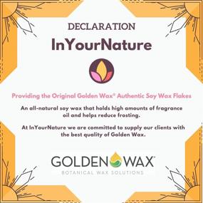 img 2 attached to 5lb Bag of Golden Brands 464 Soy Wax Flakes - All-Natural and Paraffin-Free Candle Making Supplies by InYourNature