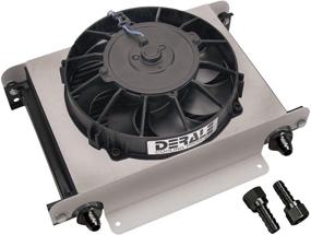 img 1 attached to Enhanced Remote Mount 🔥 Fluid Cooler - Derale 13760 Hyper-Cool