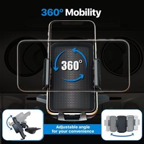 img 1 attached to 📱 Bestrix CD Slot Cell Phone Holder for Car - Hands-Free Car Mount with Strong Grip Universal for iPhone 12/11/11Pro/Xs MAX/XR/XS/X/8/7/6 Plus, Galaxy S20/S10+/S10e/S9+/N9