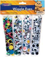 👀 catchy creativity street wiggle eyes multi-pack with 500-pieces (ac3435) for fun crafts logo