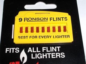 img 1 attached to 💡 Long-Lasting Ronson Flints: Pack of 9 for Extended-use