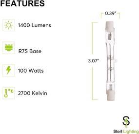 img 3 attached to 💡 Sterl Lighting Halogen Landscape 3.07-Inch Industrial Electrical Bulb