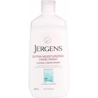 jergens extra moisturizing hand wash refill, classic cherry almond - 16 oz (2 pack) logo