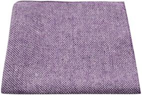 img 2 attached to Highland Stonewashed Purple Pocket Handkerchief