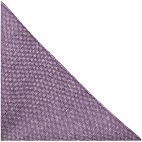 img 1 attached to Highland Stonewashed Purple Pocket Handkerchief