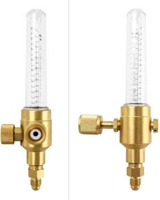 img 2 attached to QWORK 1/4” Nitrogen Flow Indicator with Flare Inlet and Outlet Connection