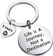 bekech sobriety anniversary keychain destination women's jewelry logo