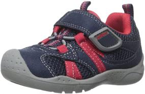 img 4 attached to Pediped Flex Renegade: Athletic Toddler Little Girls' Shoes for Active Adventures