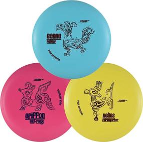 img 4 attached to 🥏 Level Up Your Disc Golf Game with X-COM Beginner Starter Set – Includes 3 Discs!