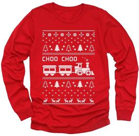 img 4 attached to TeeStars Christmas Robot Sweater Sweatshirt - Boys' Fashion Hoodies & Sweatshirts