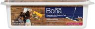 efficient cleaning solution: bona hardwood floor disposable wet cleaning pads, 12ct logo