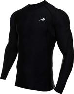 👕 compressionz quick-dry long sleeve athletic baselayer shirt for men logo