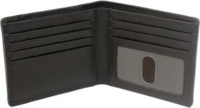 img 3 attached to Compact RFID Wallet: Sleek Bifold Design with ID Card Slot