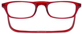 img 3 attached to 👓 CliC Original Red +2.50 Readers: Stylish and Convenient Eyewear for Enhanced Vision