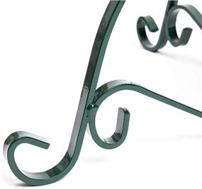 img 1 attached to 🎄 Green Metal Christmas Tree Stand - Sturdy Support for Medium to Large Xmas Trees (22 x 22 x 7 in)