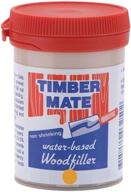 timbermate australian cypress/teak hardwood wood filler 8oz jar: professional grade timber repair solution logo