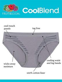 img 1 attached to Fruit Loom Coolblend Panties Assorted