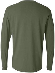 img 1 attached to Comfort Colors Garment Dyed Long Sleeve C6014 Men's Clothing in Shirts