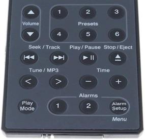 img 2 attached to 🎶 Bose Wave Music System 3 III Remote Control - Black Color: Enhanced Compatibility