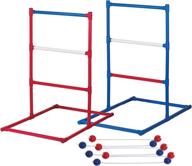 🎯 franklin sports ladder ball set - 2 targets with weighted bases and 6 bolas - ladder golf toss outdoor game for beach or backyard fun - professional, american, and family set options логотип