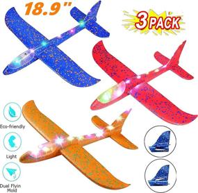 img 3 attached to 🛩️ BAIVYLE Airplane Throwing Outdoor Birthday: Fun and Excitement for Outdoor Celebrations