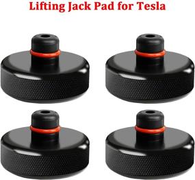 img 3 attached to Carwiner Tesla Model 3/S/X/Y Jack Pad Set with Storage Case - Lifting Pucks Accessories (4 Packs)