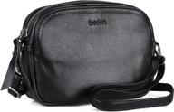 befen crossbody wallet leather women's handbags & wallets for shoulder logo