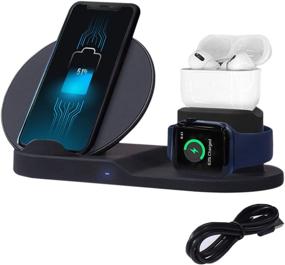 img 4 attached to Wireless Charging Station IPhone IWatch