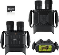 🔦 ultimate hunting and surveillance gear: bestguarder nv-900 night vision goggles binocular with timelapse, large screen and 32g memory card logo