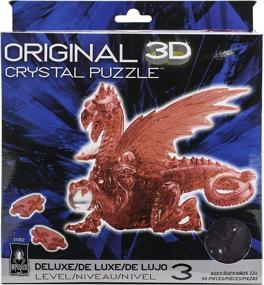 img 3 attached to 🐉 Enhanced Deluxe Crystal Dragon Puzzle by Bepuzzled