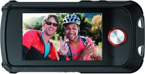 img 4 attached to Sony Bloggie Sport Waterproof Video Camera MHSTS22/B with 📷 4x Digital Zoom and 2.7-Inch Touchscreen LCD - Black (New Model)