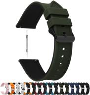 fullmosa quick release watch band 18mm logo