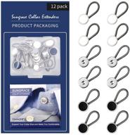 extend the life of your clothes with sungrace metal collar and button extenders - 12 pack logo