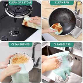 img 2 attached to Absorbent Microfiber Cleaning Kitchens Bathrooms Kitchen & Dining