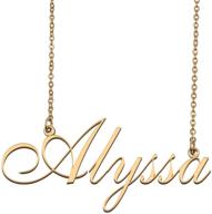 gr35z9 nameplate necklace customized jewelry logo