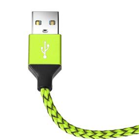 img 3 attached to 🔌 Набор кабелей для зарядки Micro USB 5 штук - Sagmoc Андроид-кабель с нейлоновым плетением, совместимый с Samsung Galaxy S7 S6 Edge, Note 5, Kindle, Android-смартфоном, MP3, планшетом и другими.