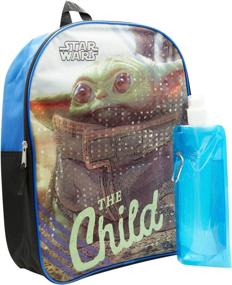 img 4 attached to Baby Yoda Backpack Combo Set