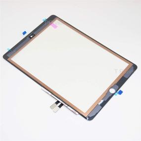 img 3 attached to 🛠️ T Phael White Digitizer Repair Kit for iPad 9.7" 2018 iPad 6 6th Gen A1893 A1954 Touch Screen Digitizer Replacement (No Home Button) + Adhesive + Tools: Buy Now!