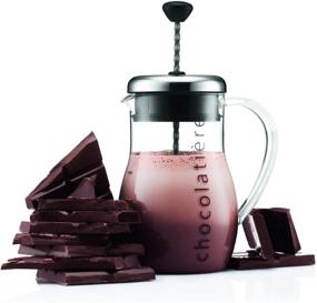 img 3 attached to 🍫 Bodum Chocolatiere Glass Hot Chocolate Maker/Frother: The Ultimate Indulgence