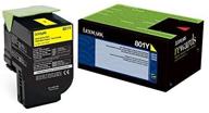 🟨 lexmark yellow return program toner 80c10y0 logo