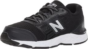 img 4 attached to Athletic Little Girls' Shoes: New Balance Running Azalea