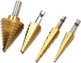 img 2 attached to 🔩 Driak Titanium Coated Materials Drilling: Enhanced Precision and Durability