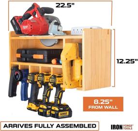 img 3 attached to 🔧 Maximize Garage Efficiency with the Power Tool Organizer for Perfect Garage Organization