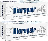 biorepair whitening toothpaste microrepair italian oral care for toothpaste logo