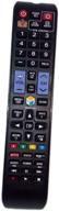 📺 replacement remote control compatible with samsung pn64f8500af, un40f5500afxza, un46f6300af, un65f9000, un60f6300 tvs logo