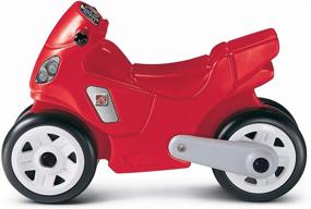 img 4 attached to 🏍️ Step2 Red Ride On Motorcycle - Ultimate Fun for Little Riders