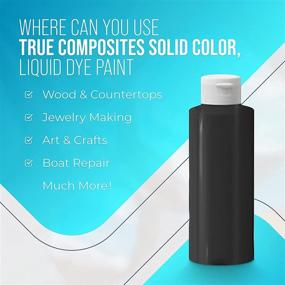 img 3 attached to 🎨 True Composites Multi-Solid Color Liquid Dye Paint: Perfect Resin Colorant for All Your DIY Projects – Polyester, Epoxy, Gelcoat, Jewelry, Fiberglass, Boat, Auto Repair & Craft! (BLACK)