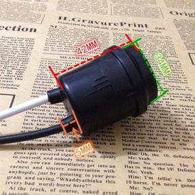 img 2 attached to 🔌 Защитный водонепроницаемый уплотнитель розетки ZYAMY от дождя