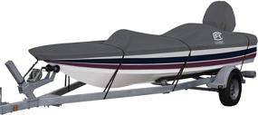 img 4 attached to Heavy Duty Waterproof Boat Cover by Classic Accessories - DryGuard